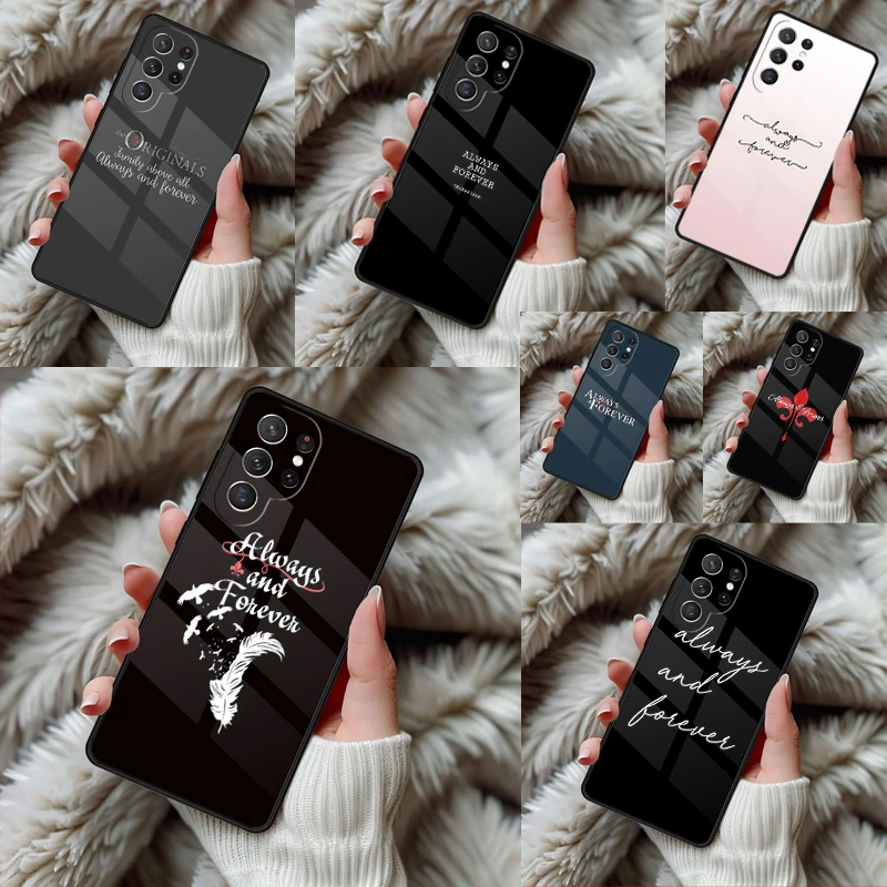 The Originals Always and Forever Phone Case For Samsung Galaxy S24 S25 S26 Ultra S22 S23 Plus S21 S20 FE Note10 TPU Cover