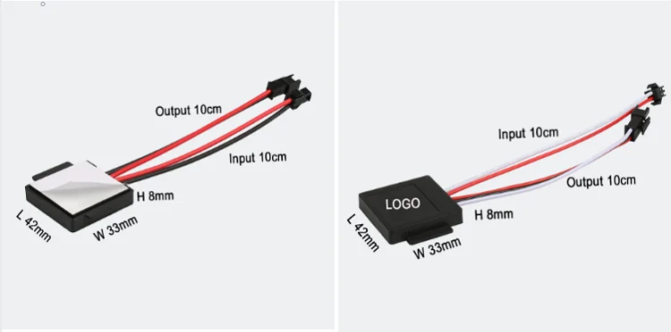 Touch Sensor Schalter 12v 3A 36W Einfarbige LED Smart Single Key Touch Dimmer Schalter Für Badezimmer Spiegel – Detail 3