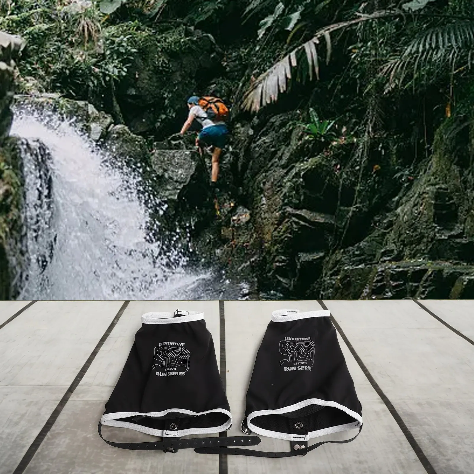 Lightweight Waterproof Shoe Gaiters for Hiking and For Running Secure Fit with Anti Slip Features for Outdoor Use