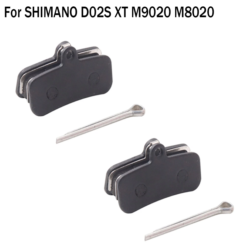 1/2pair Bicycle Brake Pads for SHIMANO D02S XT M9020 M8020 Saint M640 M800 M810 M820 M520 M420 MTB Mountain Road Bike Disc Brake