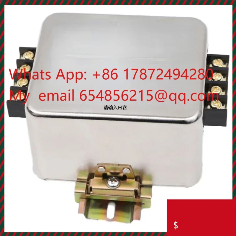 Hot selling Three-Phase Three-Wire Four-Wire Power Filter 380V CW12B-30A-S(005) Guide Rail Terminal