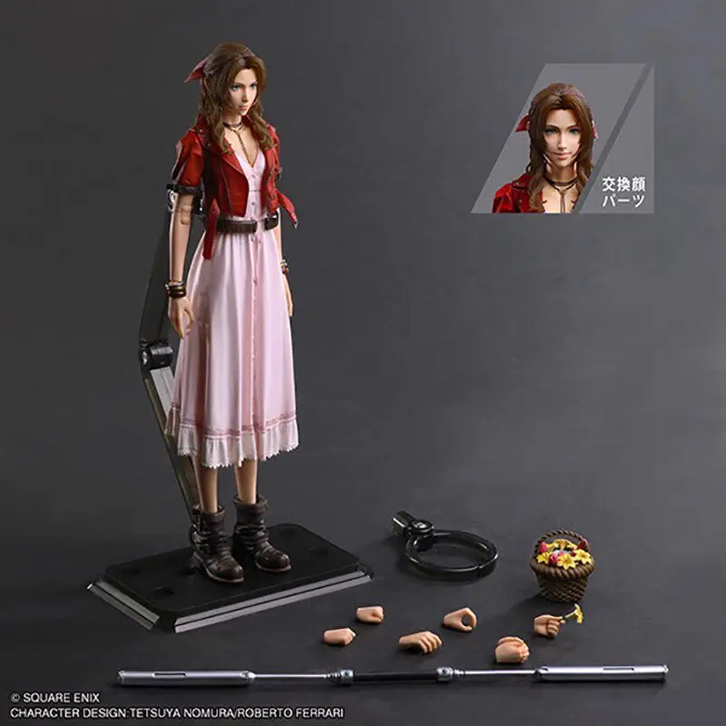 

Play Arts FINAL FANTASY VII REBIRTH Aerith Gainsborough Action Figures Anime Model Toys Collectible