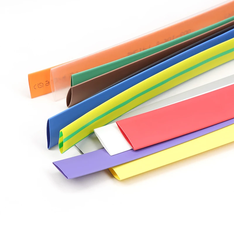 Cable Sleeve Heat Shrinkable Tube Diameter 7 8 9 10 12 14 16 18 20 25 30 35 40 50mm 2:1 Shrink Ratio Polyolefin Insulated Sleeve