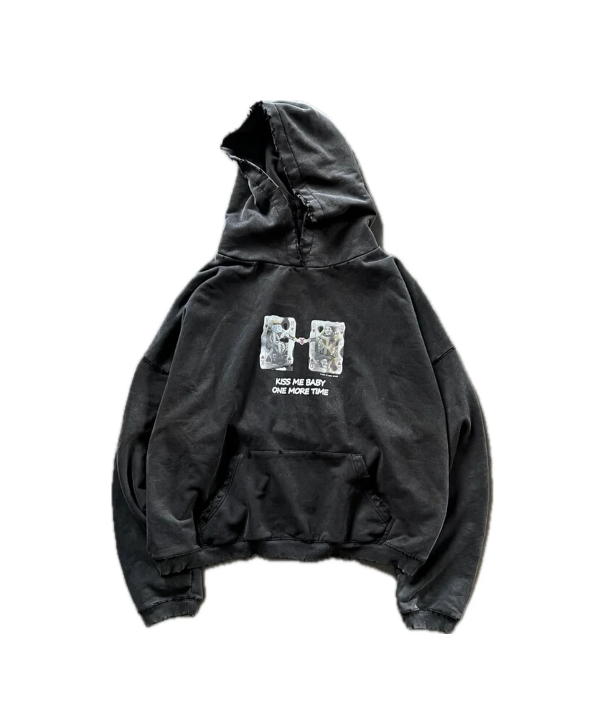 

Винтажные толстовки Sense Aisle Romance Burning с капюшоном для стирки и разрушения