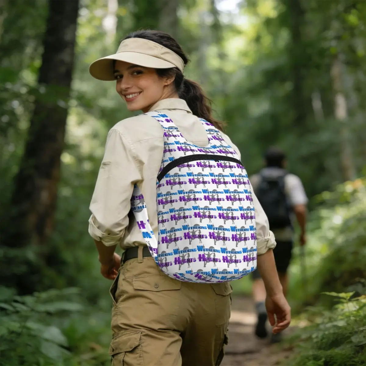 

Wuthering Heights Student Backpack School Bag Hiking Travel Daypack for Boys Girls Storage Bookbag Shoulder Bags