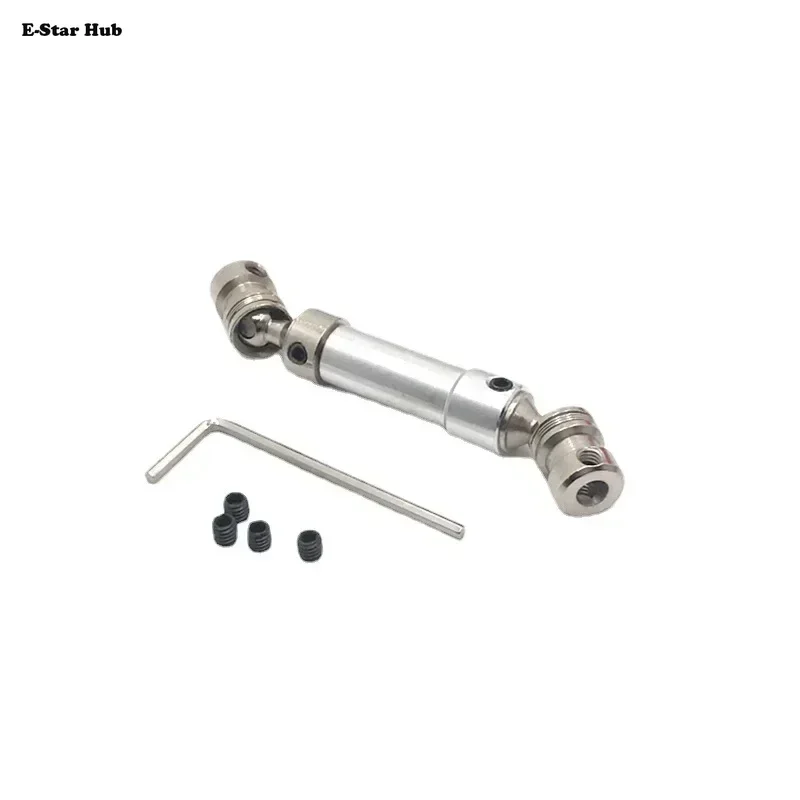 E-Star Hub Remote Control Car Spare Parts Metal Upgraded Rear Transmission Shaft for Wltoys 12427 12423 12428 12429