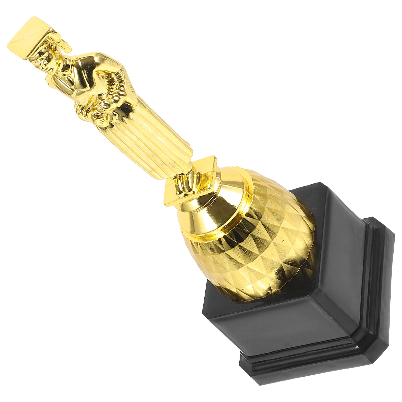 

Doctoral Trophy Ornament Decorate Academic Award Decorative Trophies Plastic Modeling Graduation