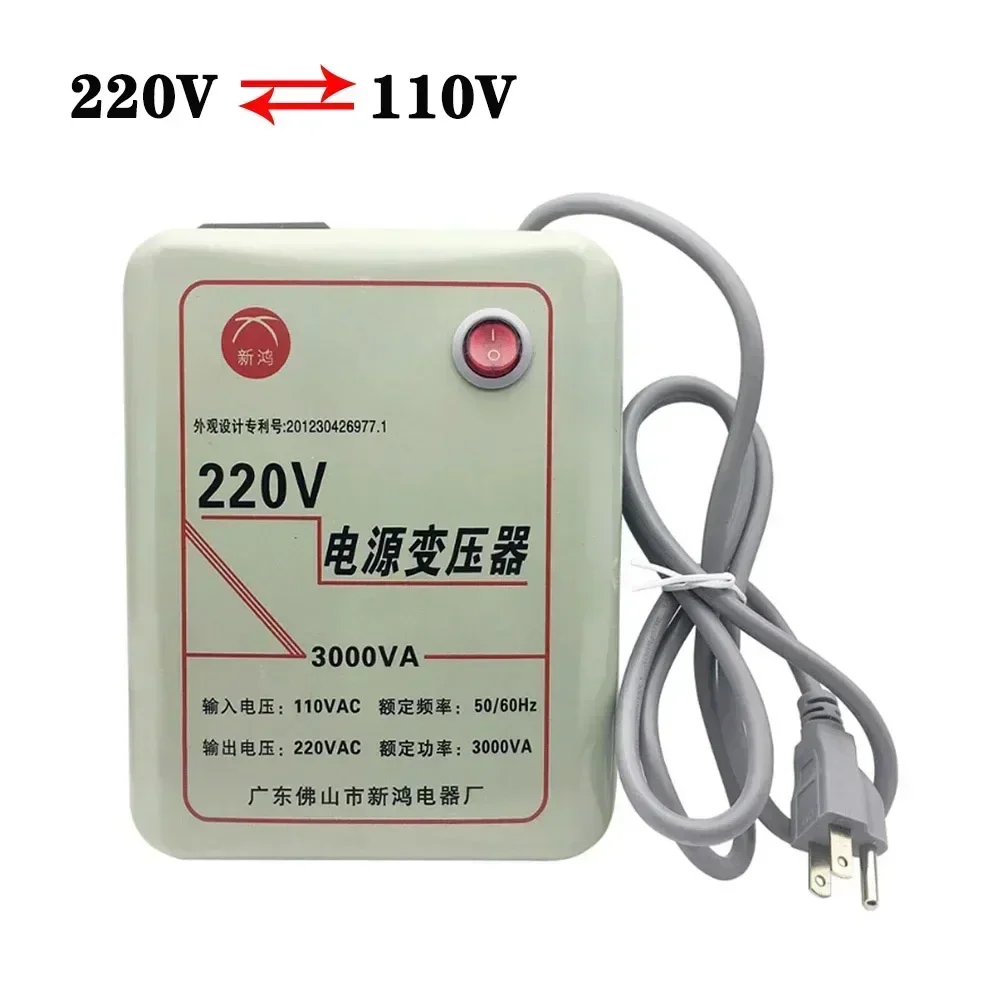 3000W 2000W 1000W 500W Voltage Converter Transformers 220V To 110V Step Down Transform And 110V To 220V AC Power Step Up Adapter