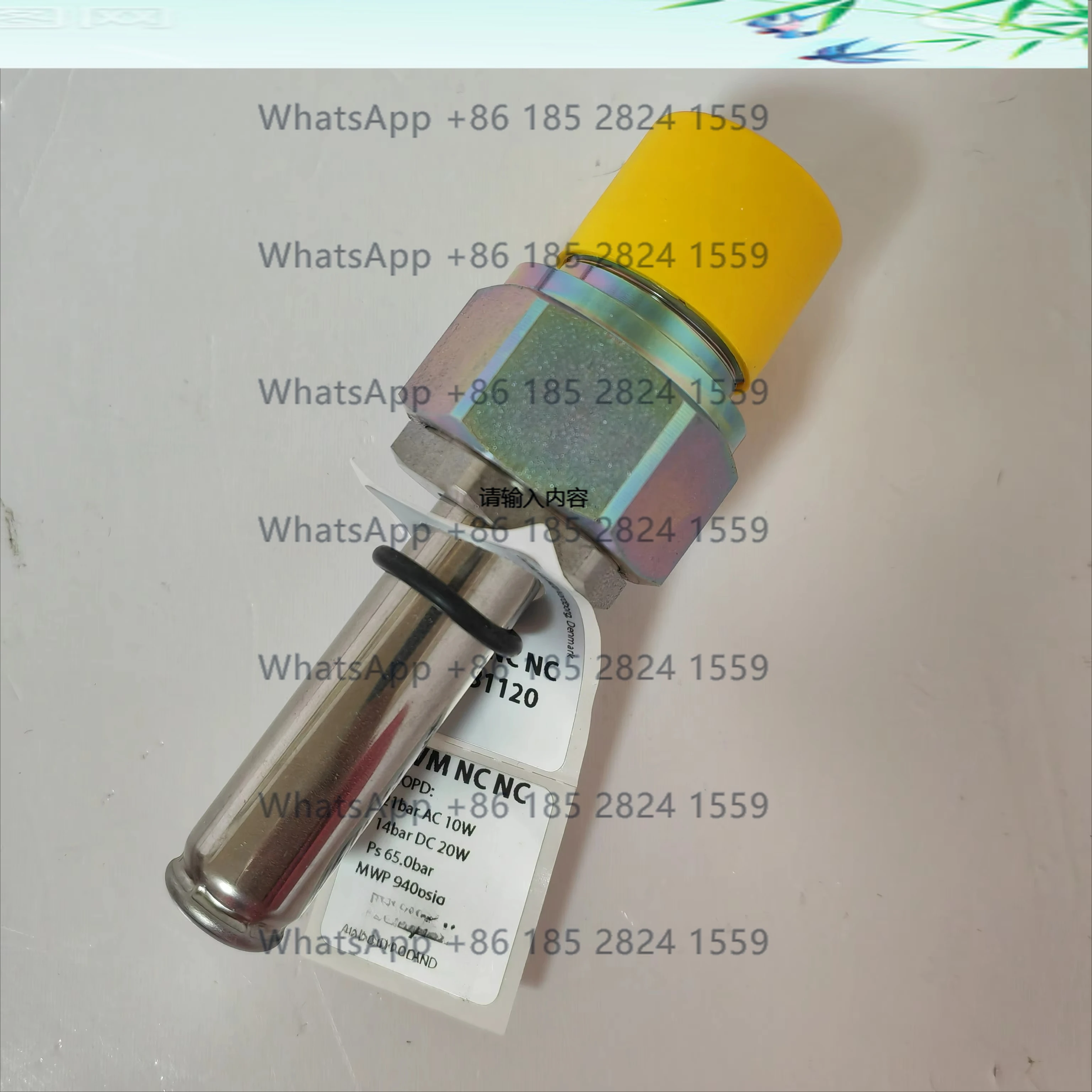 

027B1120 Normally Closed Pilot Valve EVM NC Brand New Genuine Original