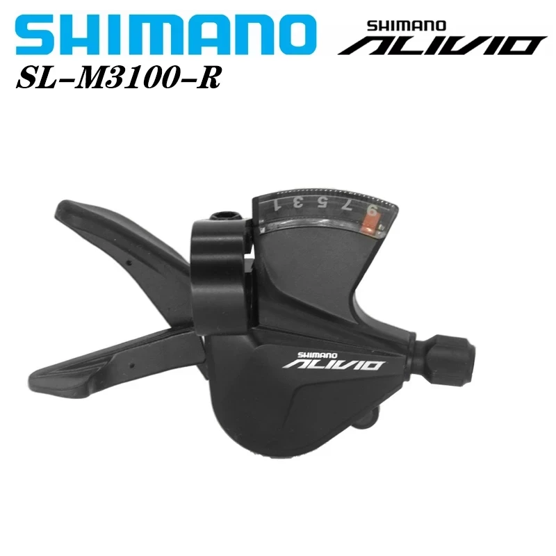 SHIMANO Alivio M3100 9 Speed Groupset Right Shifter RD M3100 Derailleur X9 Chain ZEOT 9S Cassette Racework XT Crankset