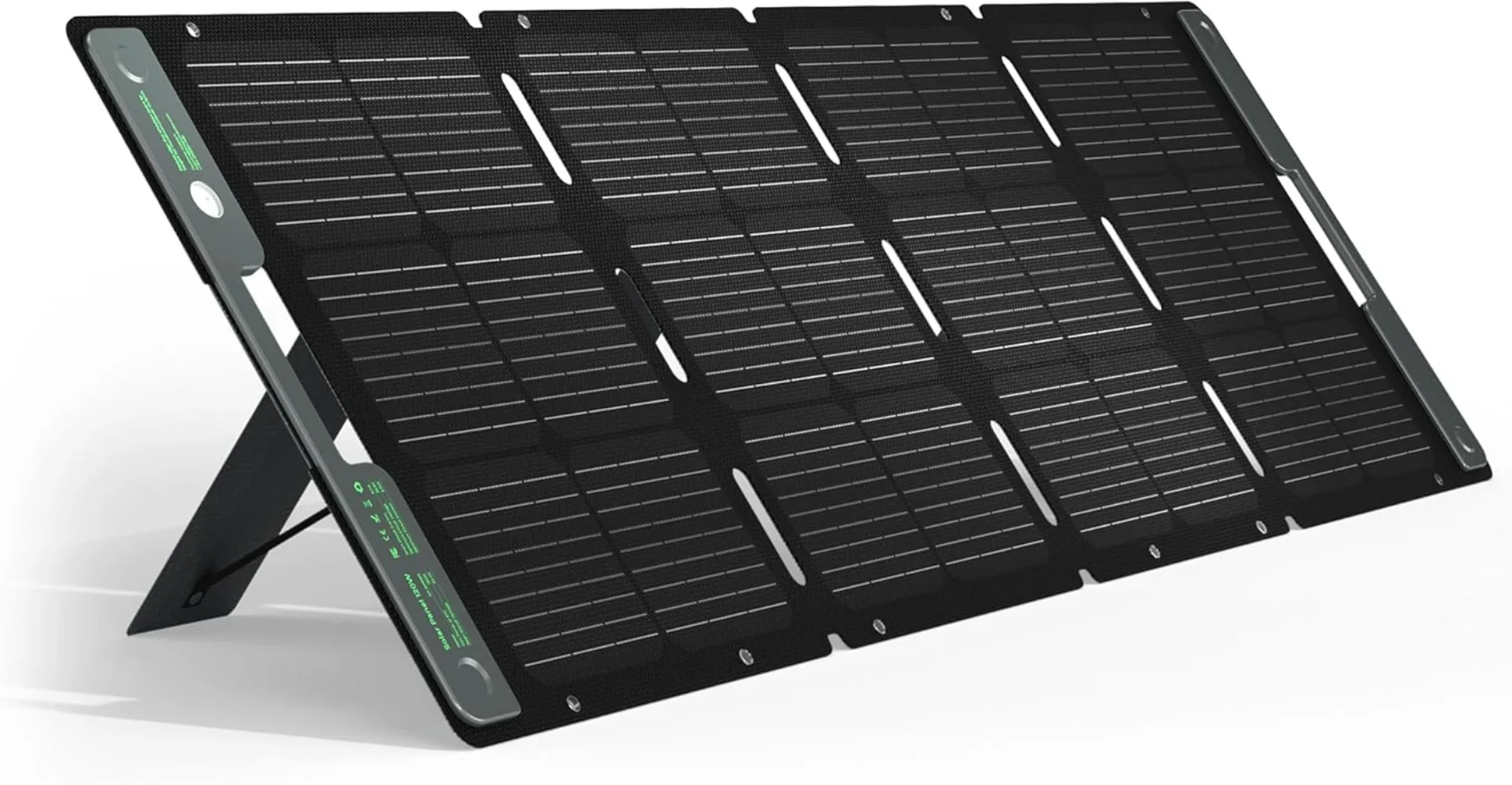 120W Portable Solar Panel for 300/500/1000/1500W Power Station,A+ Monocrystalline PV Cell and Waterproof IP67