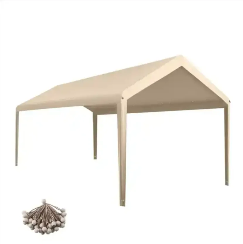 Custom  Outdoor Waterproof Heavy Du Car Canopy Tent UV-Treated Car Shelter Folding Car Garage Canopy Tent for Parking