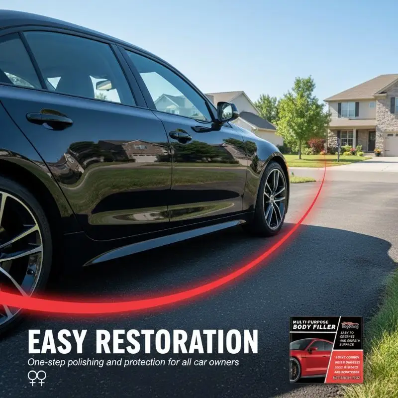 Auto  Repair Wax for Cars Removes Minor Scratches Restores Paint Gloss Safe for All Car Paint Surfaces