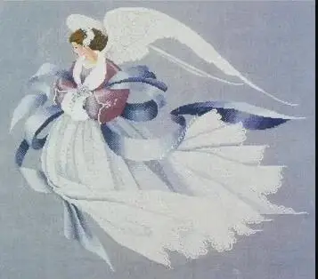 

Counted Cross Stitch Kit, Angel of Winter, Fairy Goddess, 14CT, 16CT, 18CT, 25CT