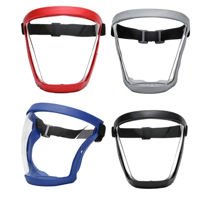 652F Protective Face Shield Face Shield Mask for Work Full Face Shield for Whacking Face Shield Mask with 20Pcs Filter