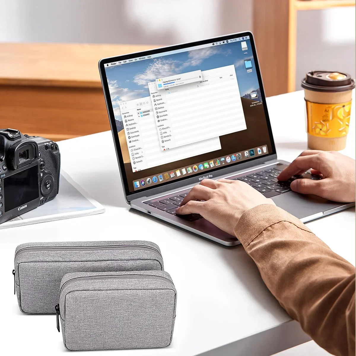 Storage Bag Cable Cord Organizer Travel Bag Small Electronics SD Card Power Bank Storage Bag