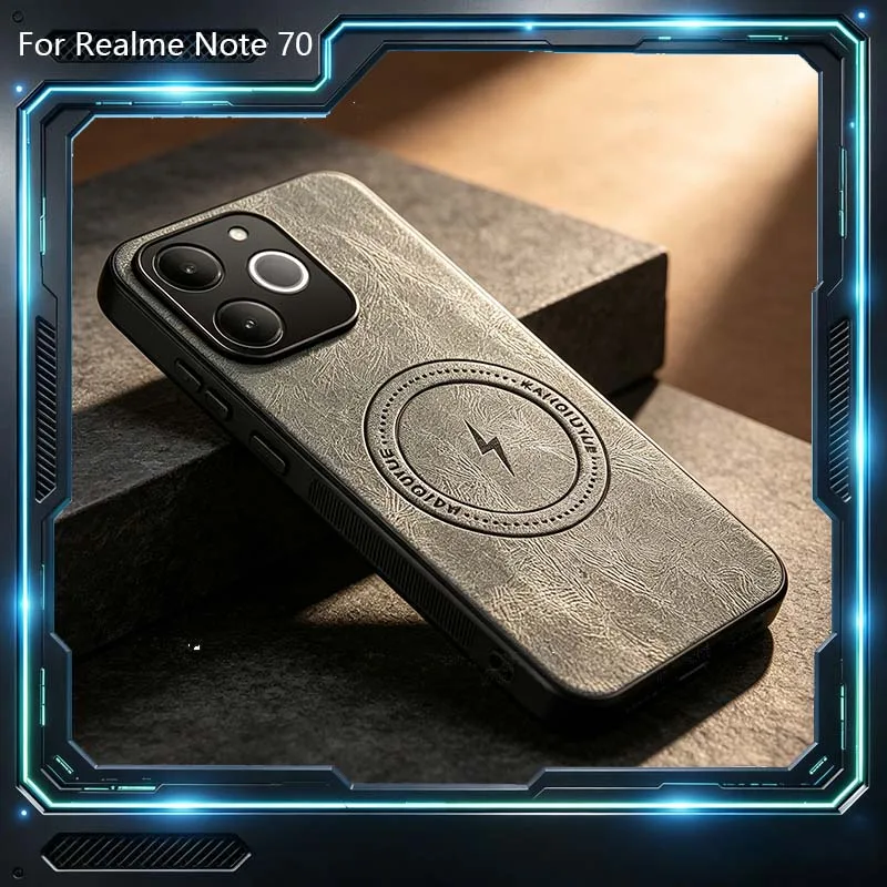 Leather Case For Realme Note 70 Leather Back Cover Case for REALME NOTE 70