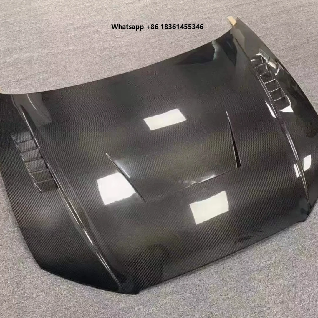 

For A3 S3 RS3 8V 2021+ Car Accessories Carbon Fiber Front Engine Bonnet Hood