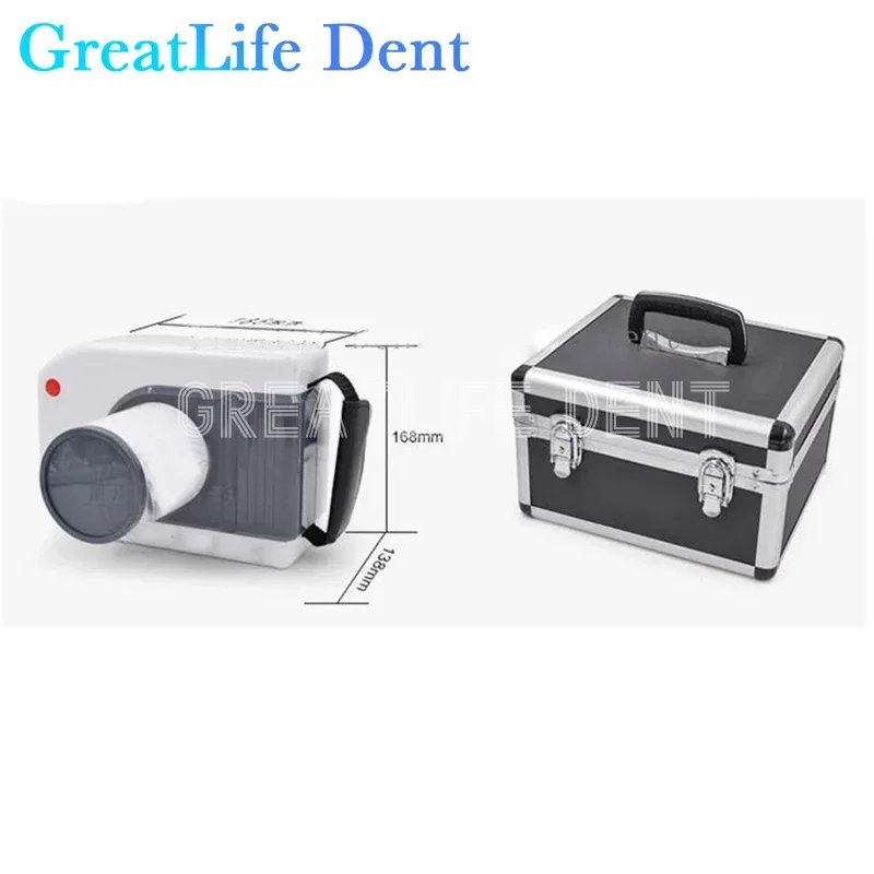 Mexico RU EU In Stock GreatLife Dental Hyperlight X-Ray Unit Portable X Ray Camera Image Rvg Sensor Machine System Rx Camera