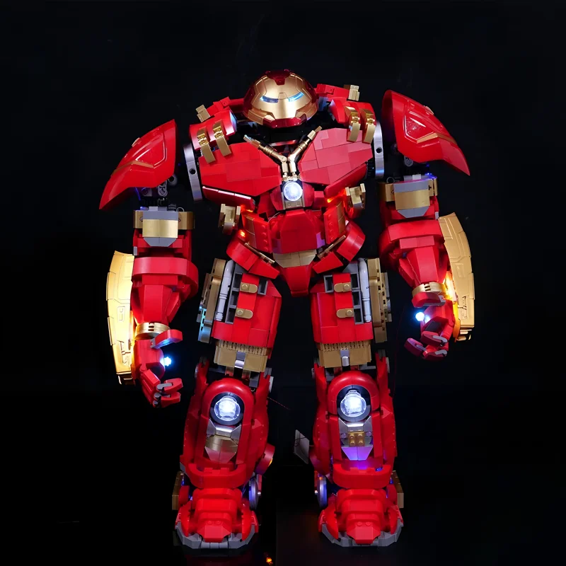 مجموعة إضاءة LED DIY لـ LEGO 76210 Super Heros مجموعة مكعبات البناء للبالغين والأطفال هدية عيد الميلاد (إضاءة LED فقط، بدون نموذج كتل)