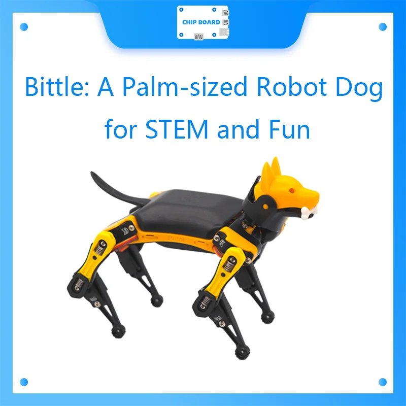 Bittle: A Palm-sized Robot Dog for STEM and Fun