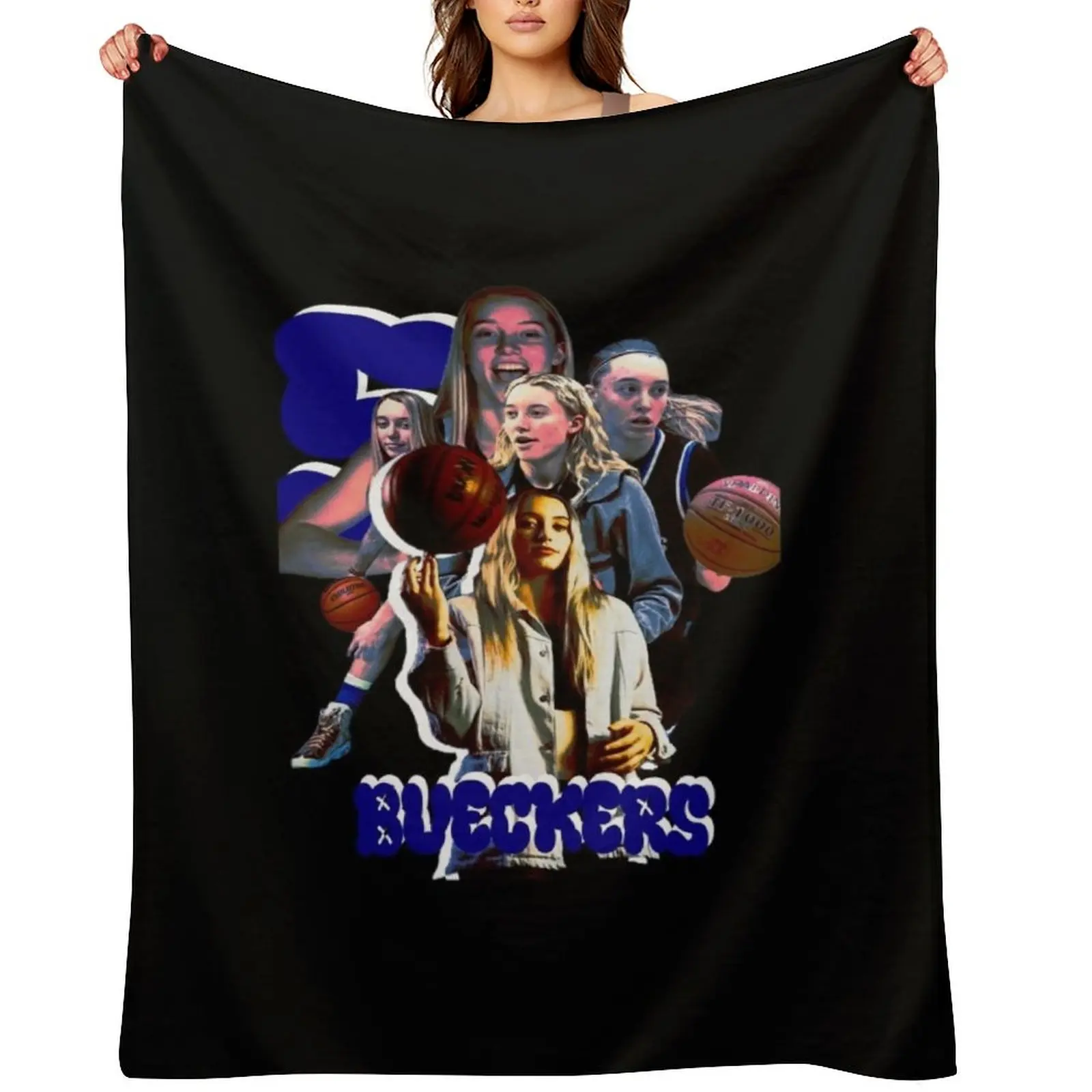 

Paige Bueckers Throw Blanket Thin Sofa Soft Plaid For Baby Blankets