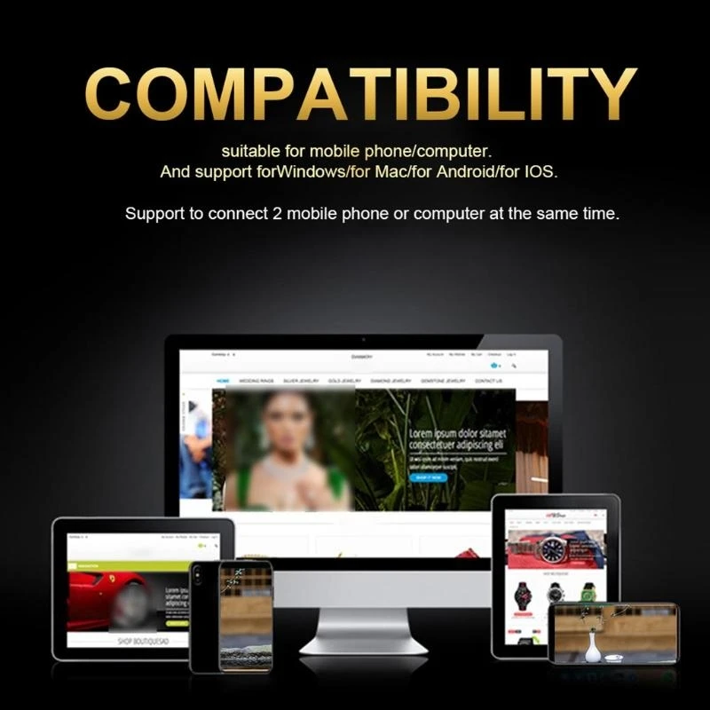 For Phone Computer Bluetooth-compatible Noise Reduction Live Broadcast Sound best sale