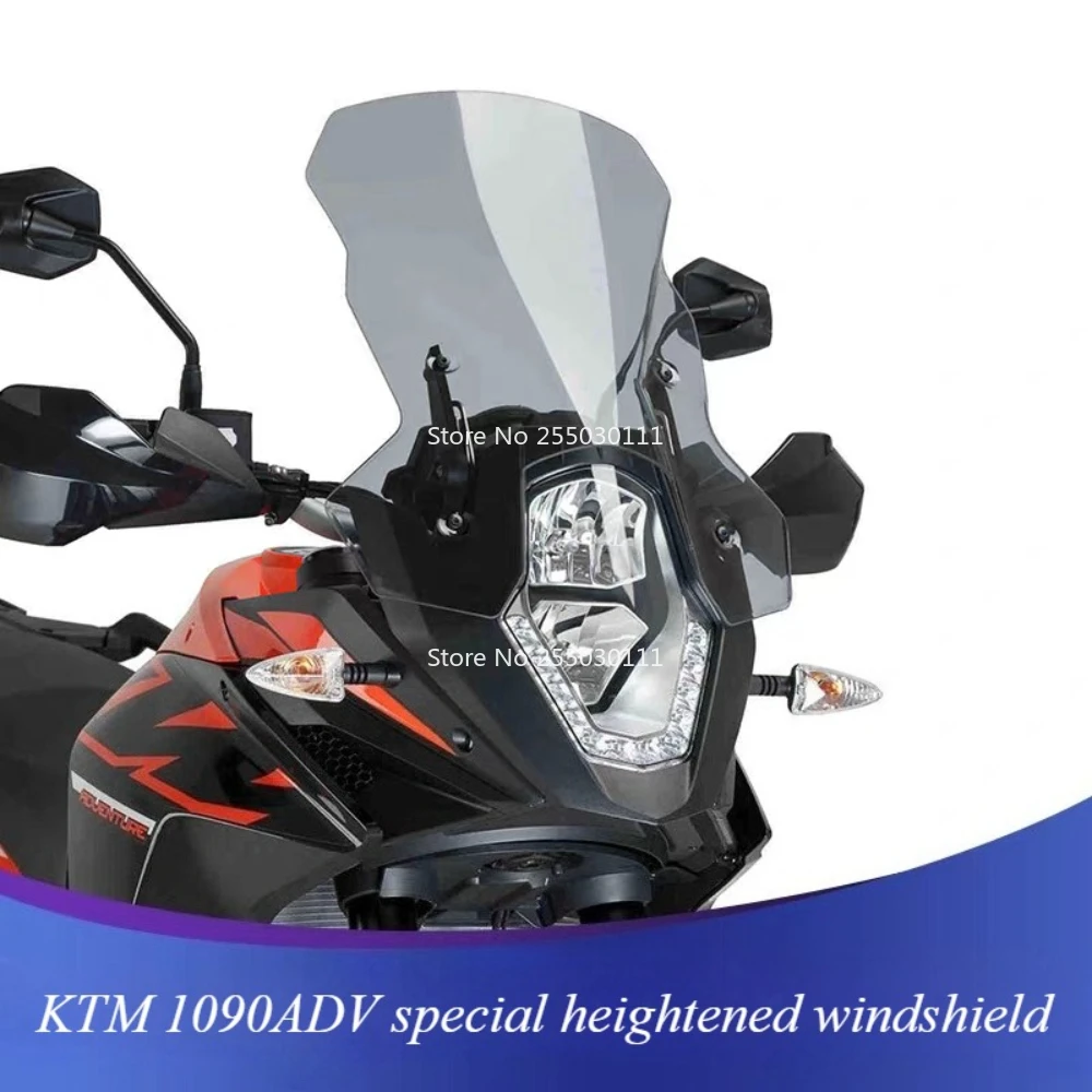 

For KTM ADV1050/1090/1190, 1290T modified windshield heightening windshield accessories chest guard rain shield