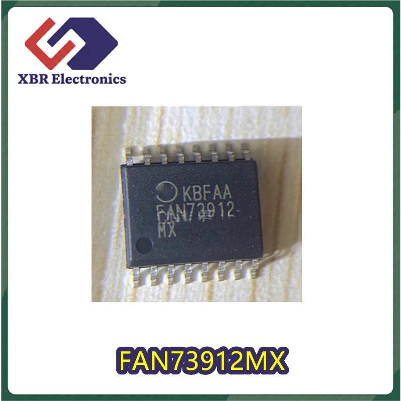 (15/40 pieces) FAN73912 FAN73912MX Power Charger Gate Driver Chip IC Brand New Original In Stock Fast Shipping