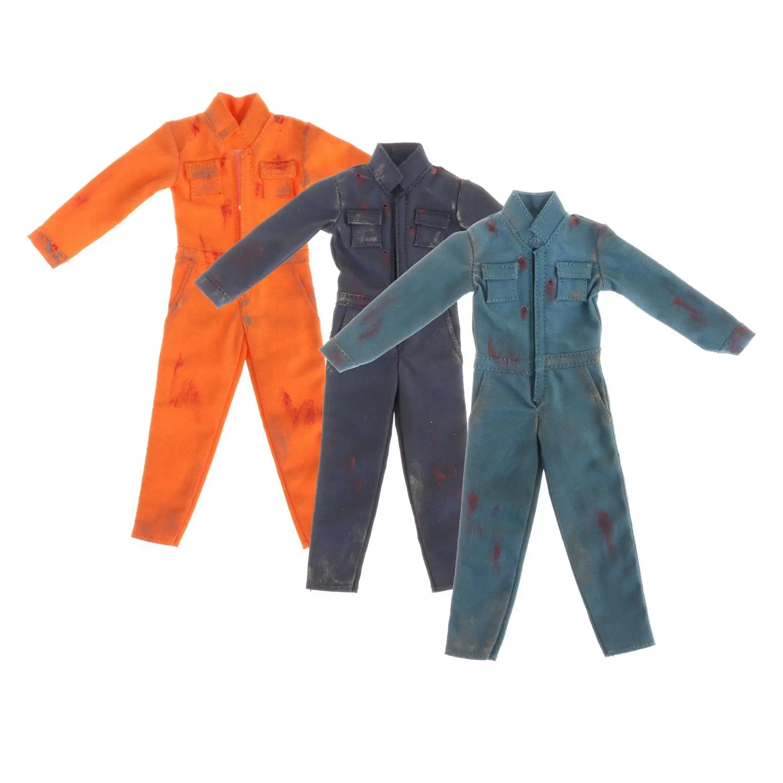 

Миниатюрная одежда для кукол в масштабе 1/12, модный мягкий костюм-комбинезон для 6-дюймовых фигурок, кукол BJD.