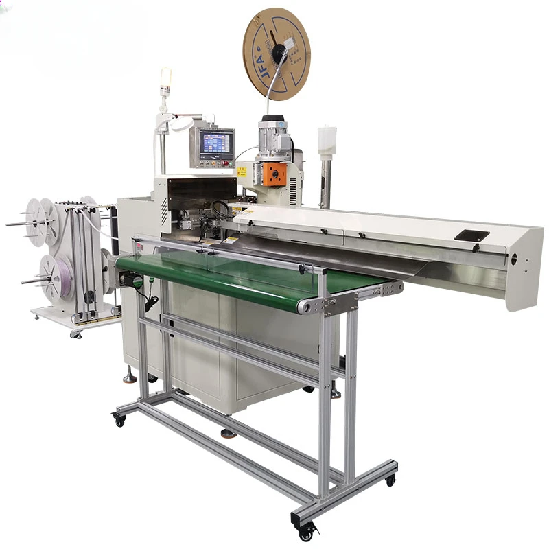 

Fully automatic wire cutting and stripping machine, tin dipping machine, terminal punching machine,