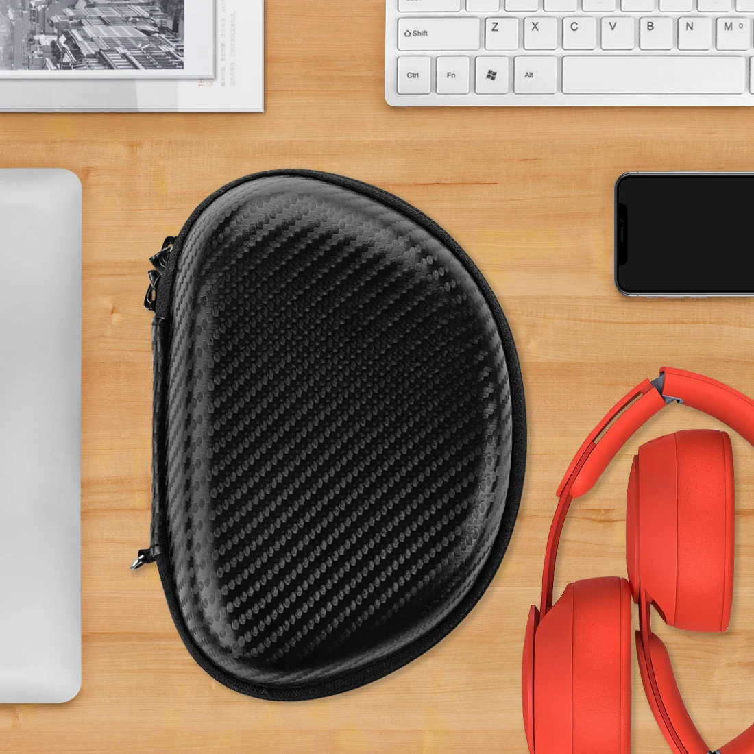 Capa para Auscultadores Geekria Shield, Compatível com Beats Studio Pro, Solo Pro, Solo3, Solo2