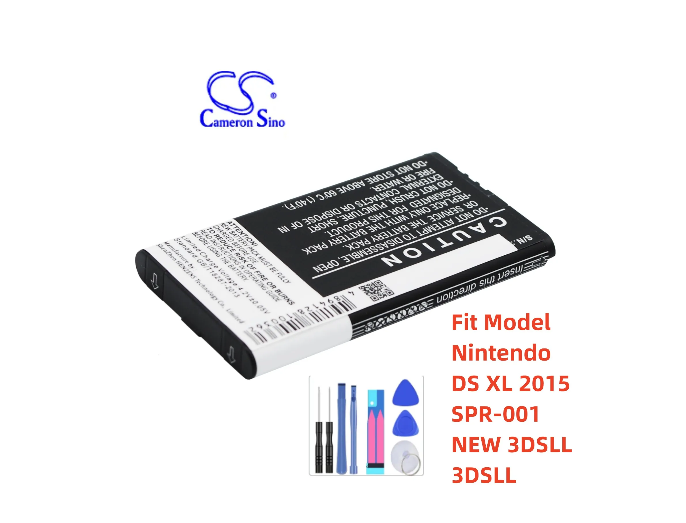 Cameron Sino-Batería de 1800mAh, SPR-003 para Nintendo DS XL 2015, SPR-A-BPAA-CO, 3dsll, 3DS LL, DSXL 2015