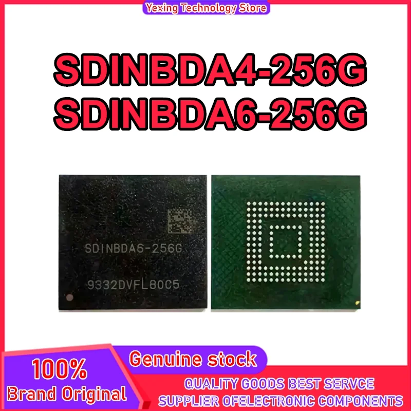 SDINBDA4-256G SDINBDA6-256G 256GB FBGA153 5.1 version IC font library New Original in stock