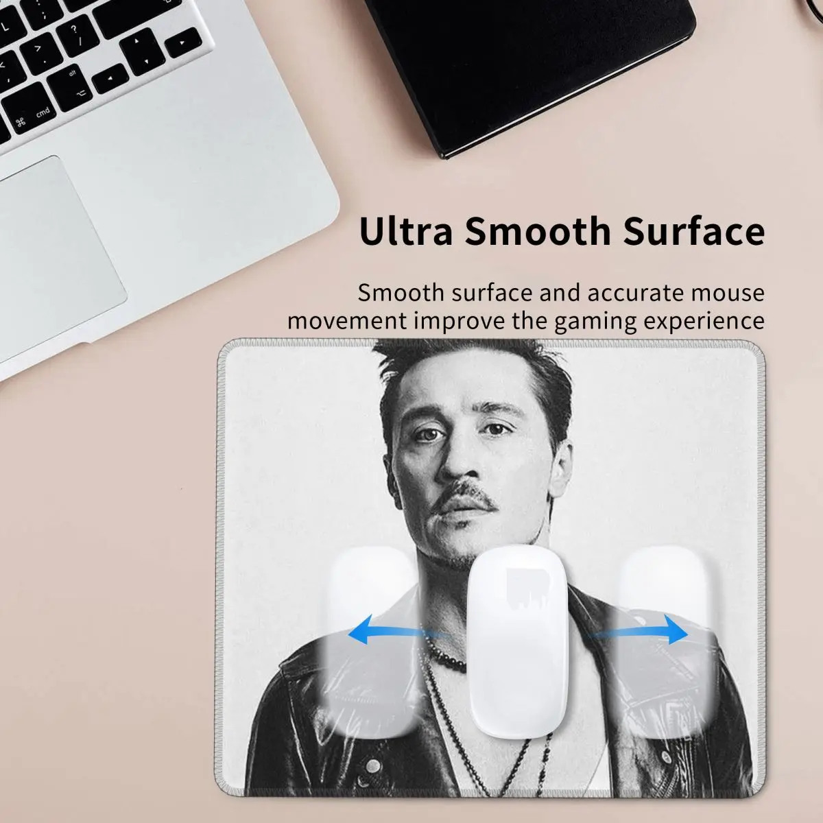 Alfombrilla de ratón Hearmny Dima Bilan, alfombrilla para teclado de ordenador, alfombrilla para ratón, alfombrilla para escritorio de ordenador portátil, accesorios de oficina, alfombrillas para mesa