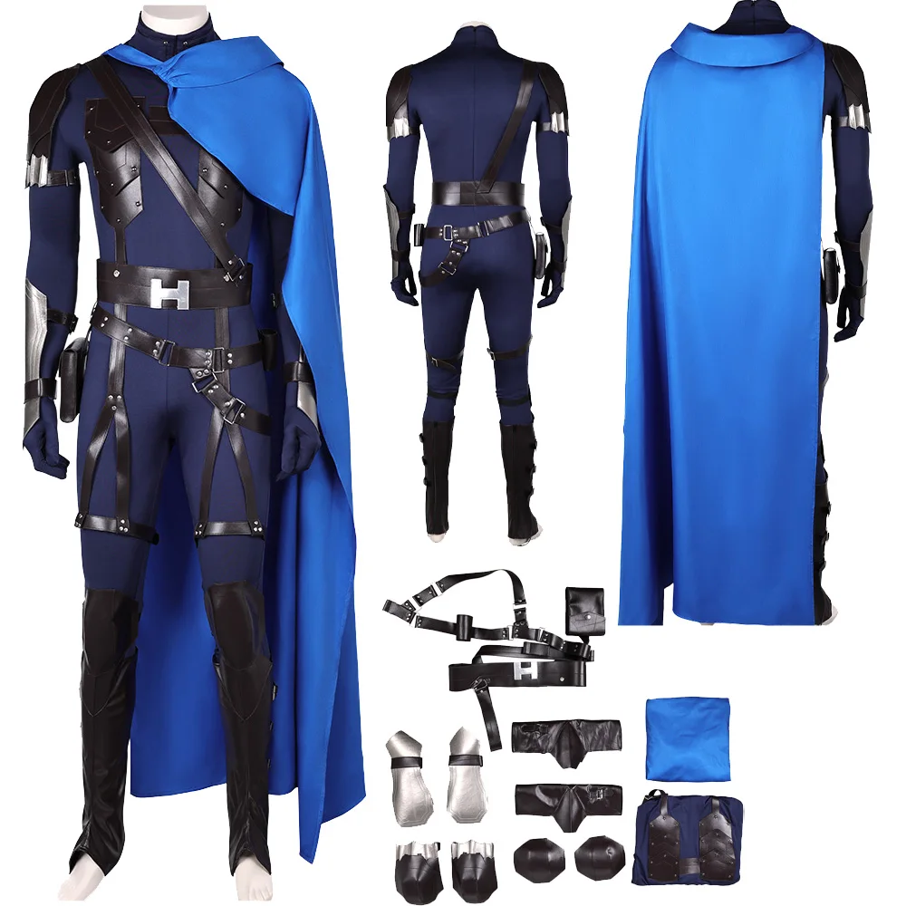 

Final Cos Fantasy Rebirth Cloud Strife Cosplay Costume Jumpsuit Fighter Clothes Outfits Halloween Carnival Party Disguise Suit