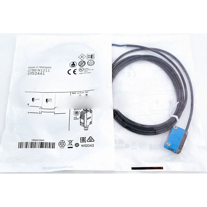 Sensor Fotoelétrico GTE6-N1211 GL6-N1111 P1112 Sensores 1PC GTB6-N1212 P1212 N1211 Para SICK