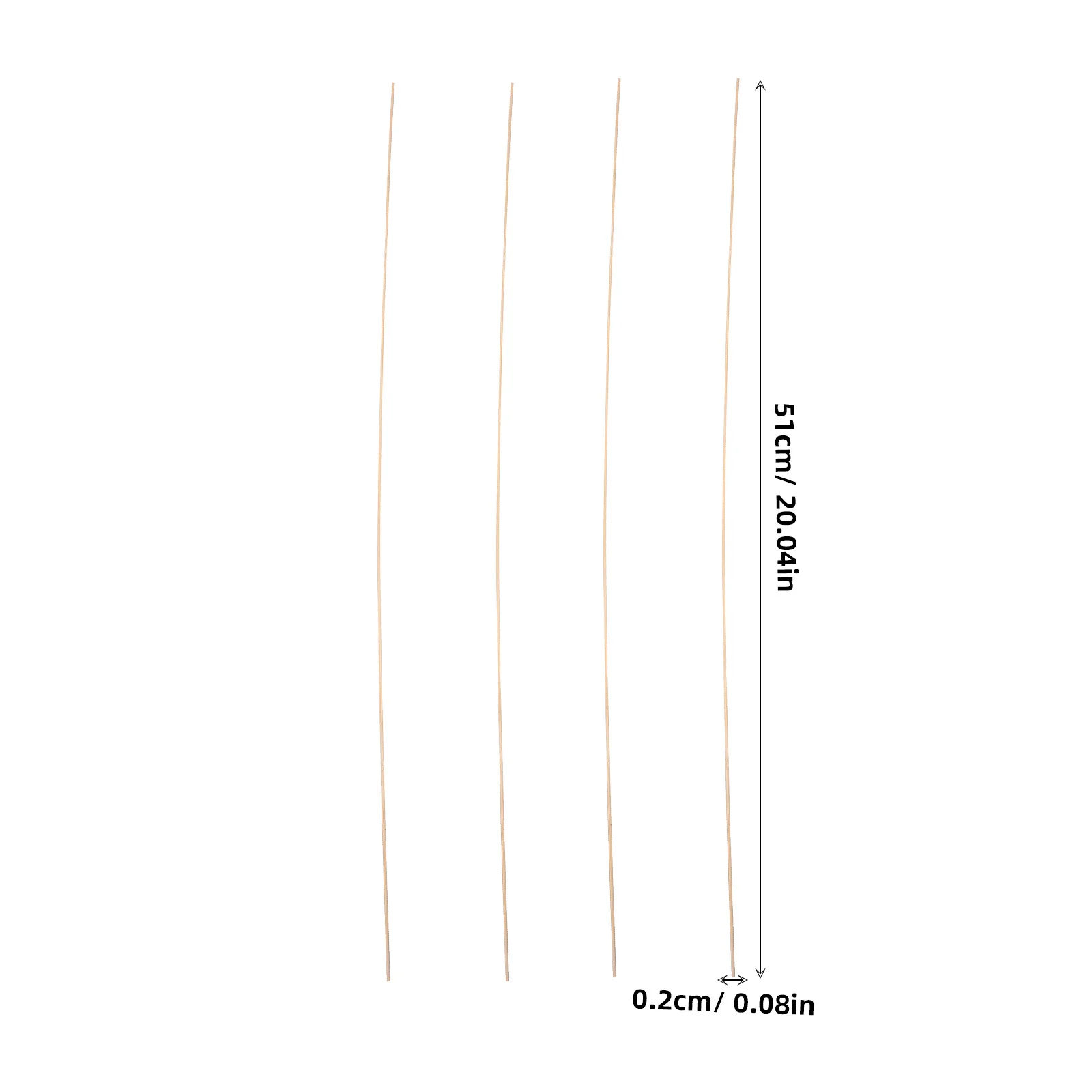 20st Maken Kit Voor Kinderen Bamboe Strips Lichtgewicht Diy Kite Materialen Outdoor Activiteit Set Kite Accessoires Craft Sticks