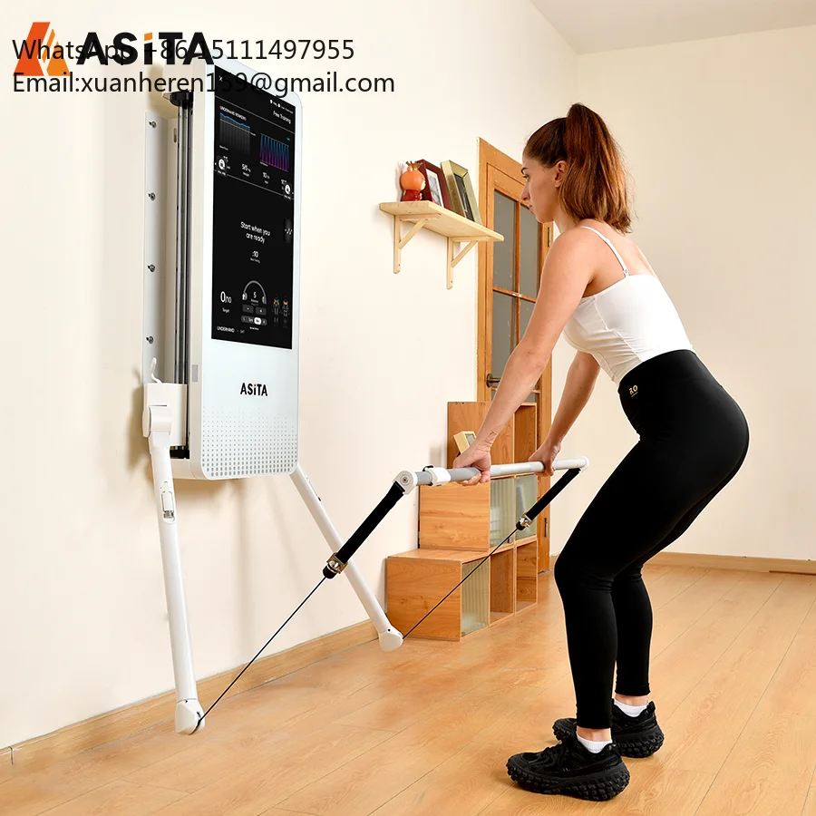 ASITA Multi Function Home Fitness Equipment Tonal Wall Mounted Smart Gym Dynamic Weight Strength Training