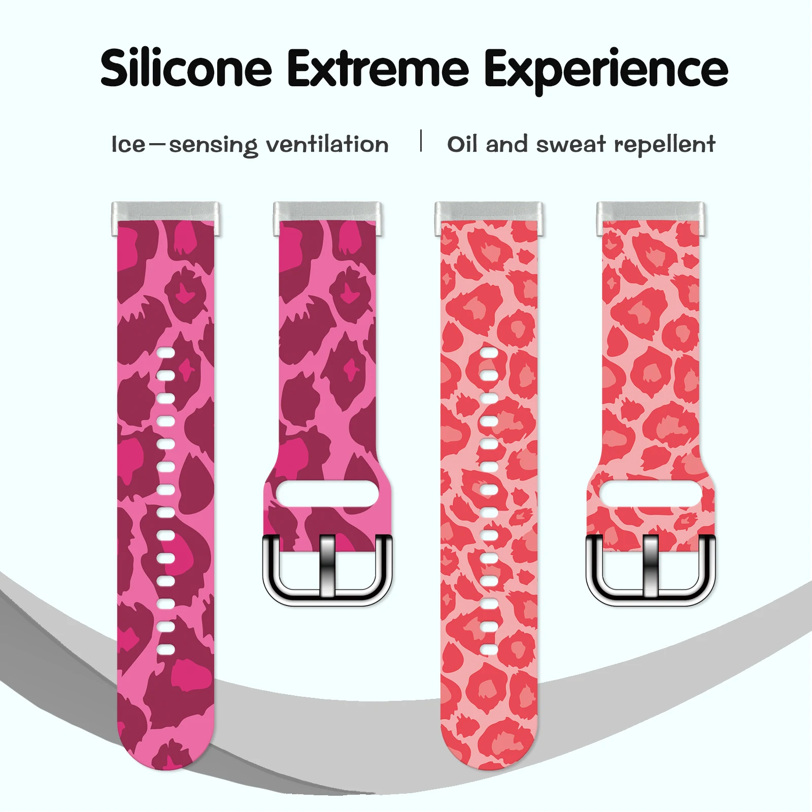 Animal fur Series Printed Strap for Fitbit Sense 2/1 Watchband Replaceable Bracelet for Versa 4/3 Watch Band for Women as a Gift