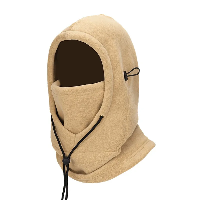 

Зимний флисовый головной убор унисекс 3-в-1 — для езды на велосипеде/лижах, ветрозащитный/морозостойкий, теплый, чехол для лица/шейи