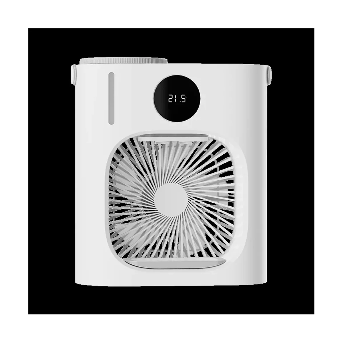 Mini USB Cooling Portable Air Conditioner Fan Rechargeable Portable Silent Spray Desktop for Office Bedroom