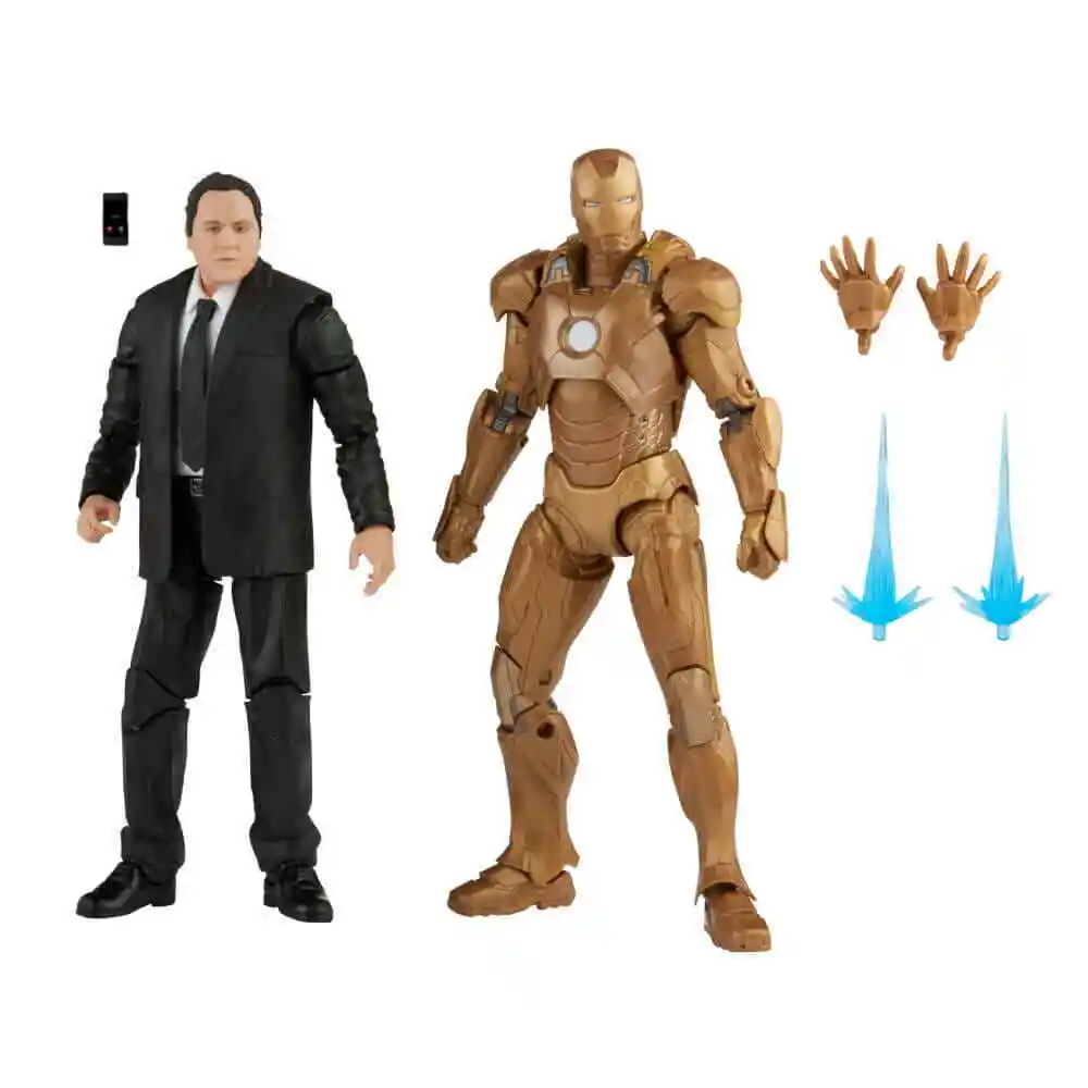 Marvel Legends Infinity Saga Ironman Mark XXI & Happy Hogan 2-Pack Exclusive 6