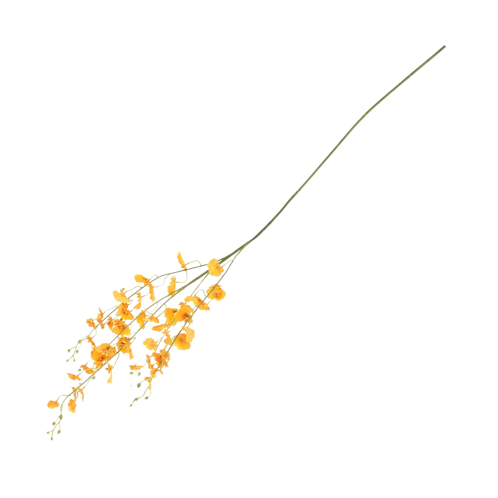 

Artificial Orchid Silk Fake Flower Long Stem Romantic Wedding Party Simulation Flower Fake Oncidium Decor Home Vase Ornament
