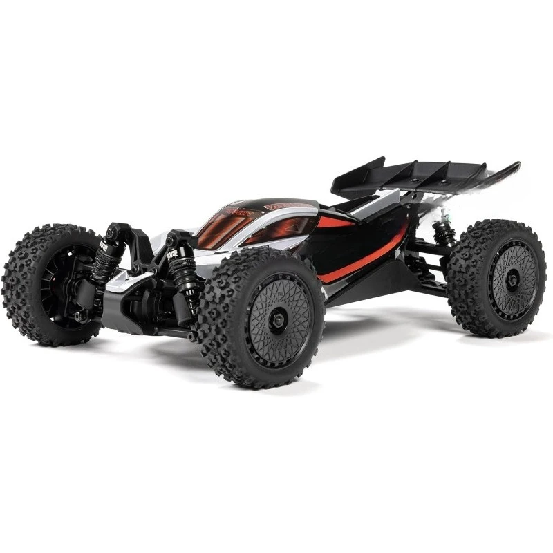 RC Car Typhon GROM 4X4 223S BLX BRUSHLESS Small Scale Buggy RTR (Battery and Charger Not Included) with DSC, Silver, ARA2306T1 image 2