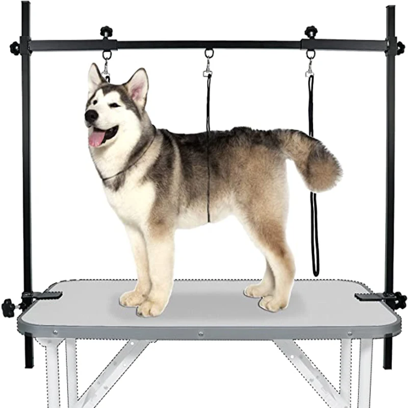 

Height Adjustable Dog Stainless Steel Foldable Pet Shop Grooming Table