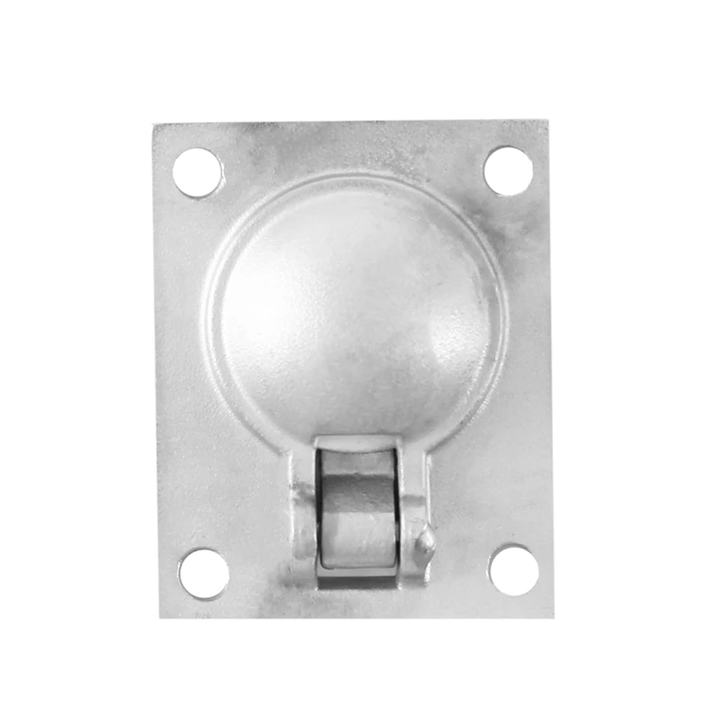 Barco Locker Hatch Trava, Gabinete Flush Mount Anel, Puxar Handle, Marinha Surf Hardware, aço inoxidável 316, 48x38mm, 8 Pcs