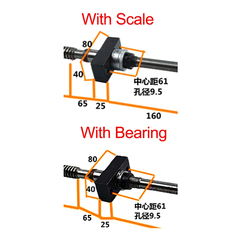 Hand Screw Nut Set Dovetail Groove Slide Table Fastening Kit Transmission Bearing Lift Trapezoidal Threaded Rod