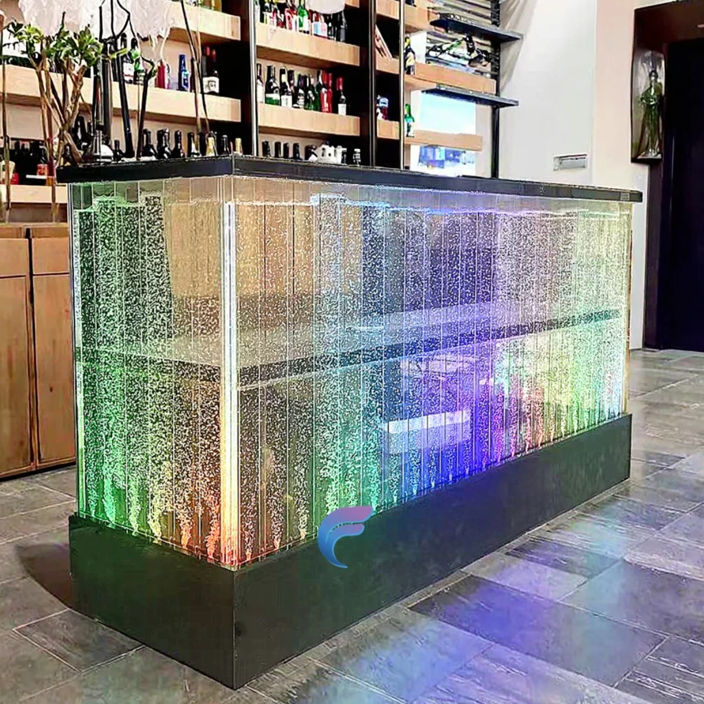

Customization.LED Light Table Used for bar and Children Play Water Bubble Table Coffee Table