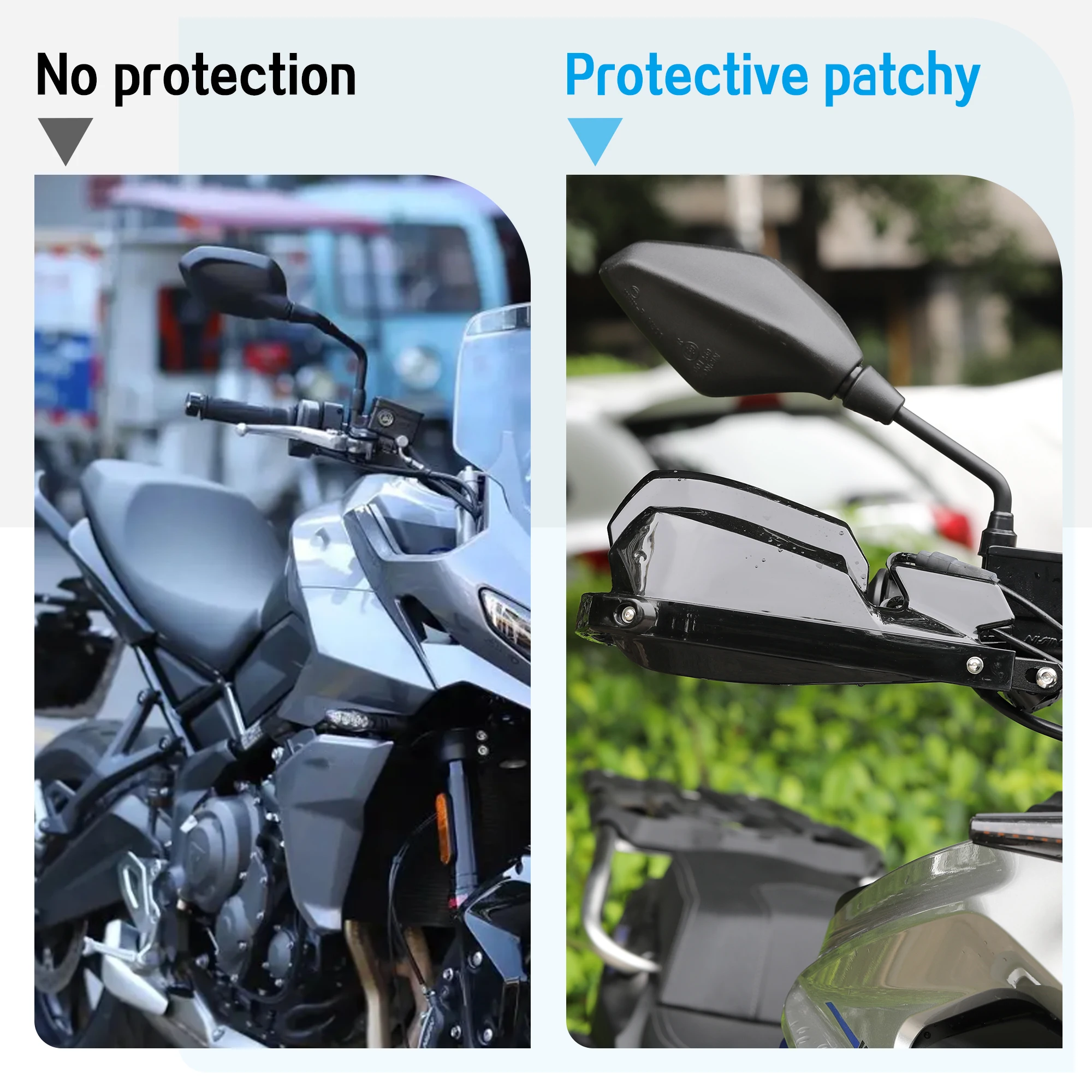 For Tiger900 Tiger850 Rally Hand Guards Lever Protector Handlebar new aluminum alloy Handguard for Tiger 850 Shield